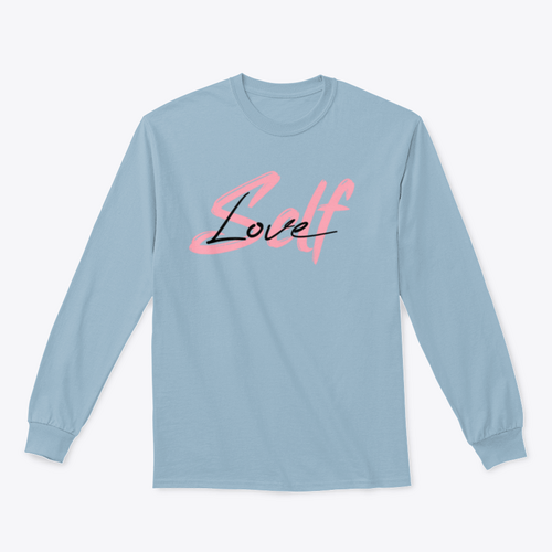 Self-Love Requires Bravery Modern Calligraphy Design for Sweatshirt