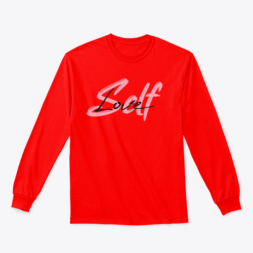 Self-Love Requires Bravery Modern Calligraphy Design for Sweatshirt